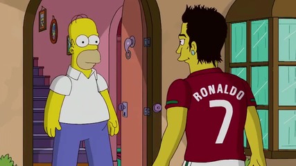 The simpsons -cristiano ronaldo Hd