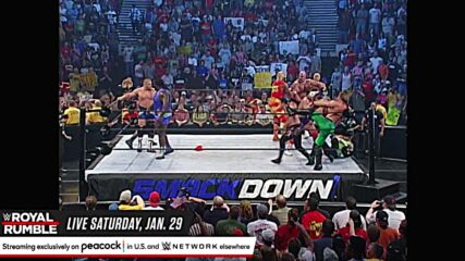 Battle Royal for WWE Undisputed Title opportunity: SmackDown, June 6, 2002 (Full Match)