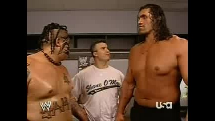 Wwe Umaga & Khali В Съблекалните