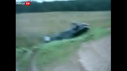 Bmw 535 terrible crash 