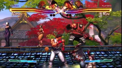 E3 2011: Street Fighter X Tekken - Kazuya & Ken Vs Ryu & Nina Gameplay