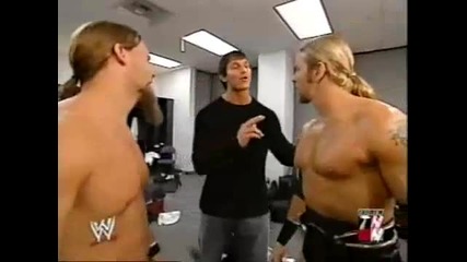 Chris Jericho, Christian and Orton * Funny Segment * 