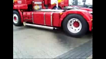 scania v8 звук
