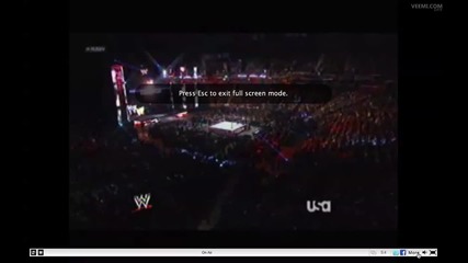Wwe 08/10/12 Си Ем Пънк с-у Винс Мъкмеан