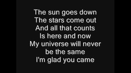 Timeflies - Glad You Came Lyrics