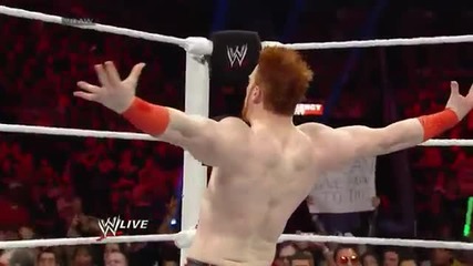 John Cena, Sheamus & Big E vs The Wyatt Family - Wwe Raw 7/4/14