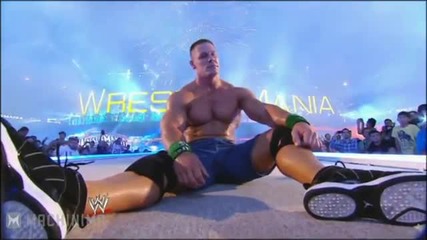 John Cena Interview Talk About Wrestlemania 29 Against The Rock