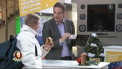 Der Tablet-pc mit Simon Pierro
