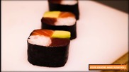 Maki sushi recipe - Japanese food recipe - Four seasons sushi roll