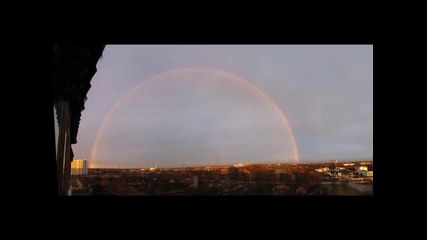 Двойная большая яркая радуга! (double rainbow!) 