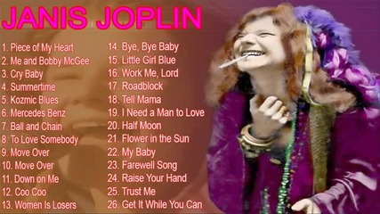 Janis Joplins Greatest Hits - Best Of Janis Joplin [full Album]
