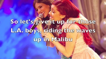 Victorious - Victoria Justice ft. Ariana Grande - L.a. Boyz (official Audio Lyrics)