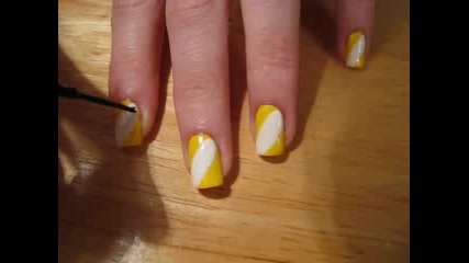 Жълти Зебрени ноктите 