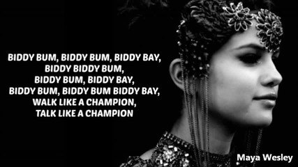 Превод¬ Selena Gomez - Like A Champion (lyrics)