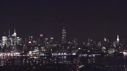 Лед светлини на Empire State Building