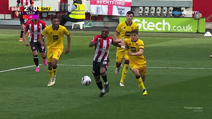 Brentford with a Goal vs. Sheffield United FC