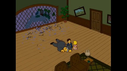 The Simpsons s18 e01 Bg Sub & Metallica