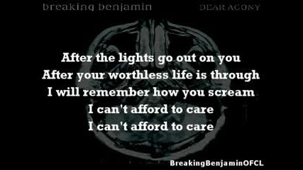 Breaking Benjamin - Lights Out (lyrics) 