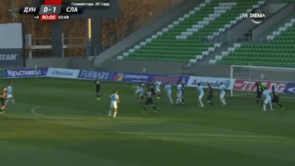 Дунав със спорен гол в добавеното време срещу Славия