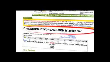 Sexy French Maid Tv - How To Register A Domain