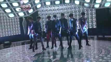 100% - Bad Boy @ Music Bank (28.09.2012)