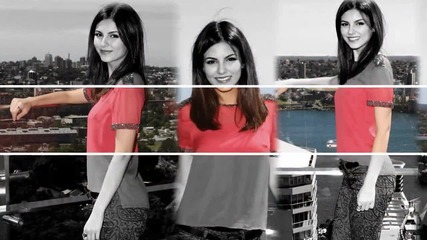 Victoria Justice - Gold || Video Blend // collage