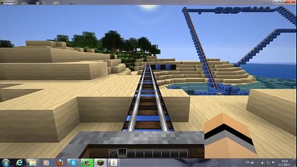 Minecraft влак