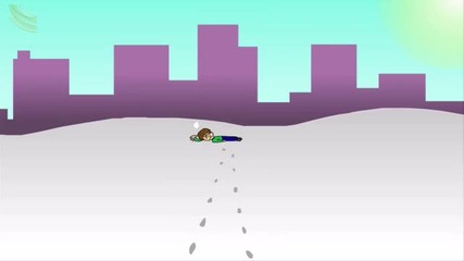 Забавна анимация - Нечестна игра със снежни топки 