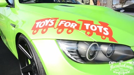За първи път във сайта! Toys for Tots sponsored by Exotic4play Martino Auto Concepts