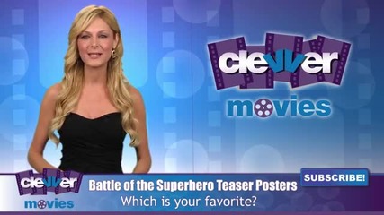 Battle of the Superhero Teaser Posters Batman, Spider-man, The Avengers
