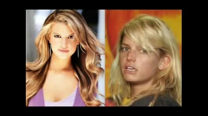 Celebs With And Without Makeup