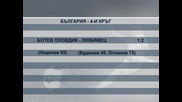 "Любимец" шокира България – 2:1 над "Ботев" в Пловдив, "Левски" – "Берое" 0:0
