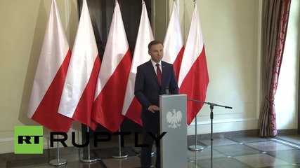 Poland: President-elect Duda slams ruling politicians for leak scandal