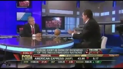 Peter Schiff Judge Napolitano on Fox Business News 11 08 10 