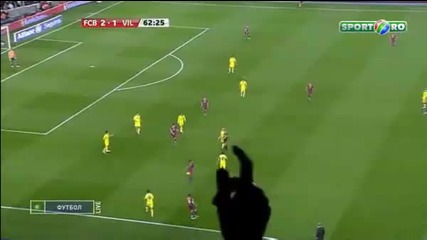 Iniesta amazing dribble (vs Villarreal)