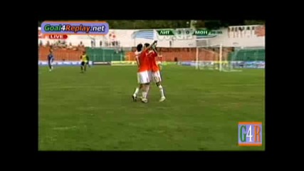 Litex Lovech - Montana 3 - 0 (3 - 0, 30 8 2009)