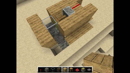 minecraft автоматична врата