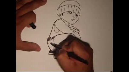 How to draw a cholo 2 - by wizard 