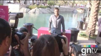 Gerard Butler leaves Dubai fans captivated 