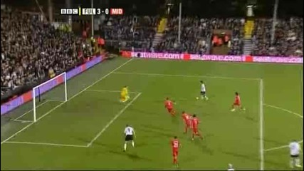 Fulham 3 - 0 Middlesbrough 20.12.08