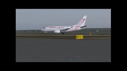Fs9: Boeing 737 - 600 Arrival at Monastir (tunisia) 