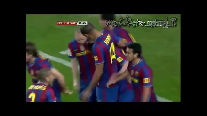 Messi Goal Barcelona Vs Valencia