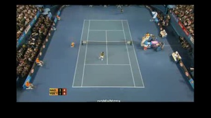 Феноменално Разиграване М - У Рафа Надал И Фернандо Вердаско - Australian Open 2009