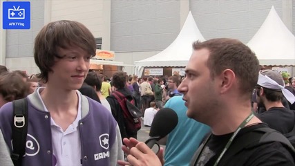 Интервю с Diamond от отбора на Gambit - Afk Tv на Gamescom 2013