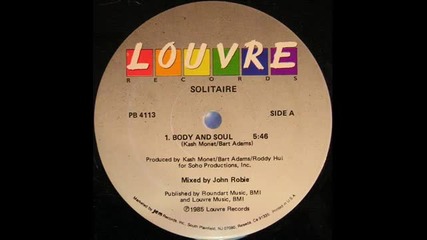 Solitaire - Body And Soul ( Club Mix ) 1985