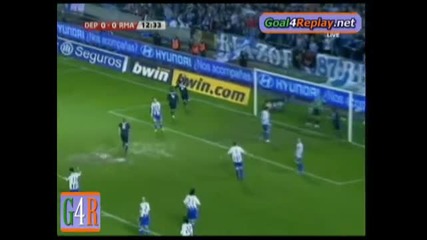 Deportivo La Coruna - Real Madrid 0 - 1 (1 - 3, 30 1 2010) 
