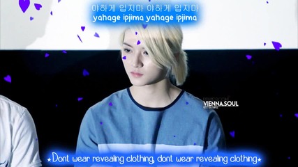 Nu'est - Don't wear revealing clothes - subs romanization
