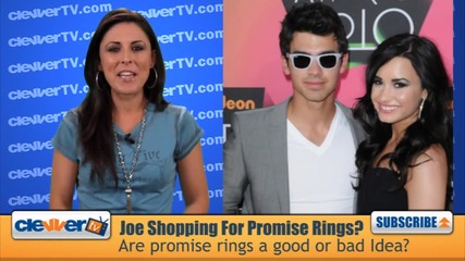Joe Jonas Shopping For Demi Promise Ring_