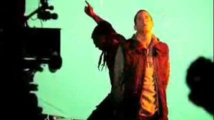 Lil Wayne ft. Eminem - Drop The World Bts (low quality)
