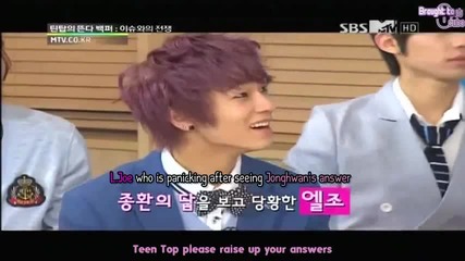 [eng sub] Teen Top Rising 100% - Ep 3 High Jump Challenge 3 - 4